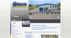 Desktop Screenshot of gillig-fahrschule.de